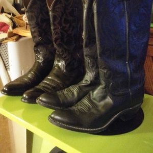 Ariat and Justin boots